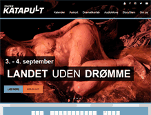 Tablet Screenshot of katapult.dk